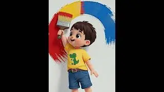 Colors Song for Kids | Learn Red Blue Yellow 🎨