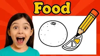 🍎 Food in English for Primary School Kids | What's this Food?
