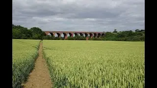 Burrough Hill, including John O Gaunt viaduct