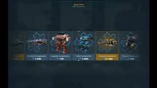 War Robots Opening Gold Chest 2018