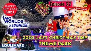 Dubai Vlog| Christmas in IMG Worlds of Adventure | Largest indoor theme park | Things to do in Dubai