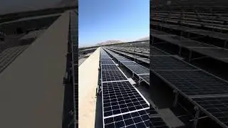 Commercial Solar Farm Cleaning