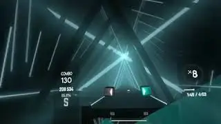 Screw the Nether but played in Beat Saber