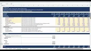 Dynamic Franchise Business Plan - 3 Statement Model with DCF & Returns - Pro Forma Models