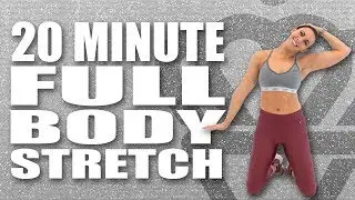 20 Minute Full Body Deep Stretch Sydney Cummings
