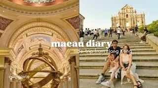 1 short day in Macau | HK side-trip | Nov 2024