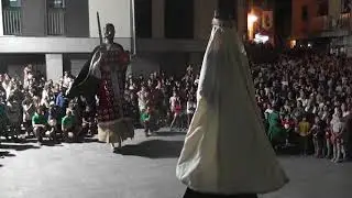 cercavila nocturna dels gegants de Castellterçol - Festa Major 2017