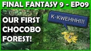 Let's Play Final Fantasy 9 PS4 LIVE - First Chocobo Forest & More Blue Magic! - Part 9