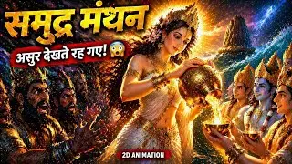 समुद्र मंथन: जब महादेव ने पिया विष और विष्णु ने लिया मोहिनी अवतार | The Story of Neelkanth & Mohini