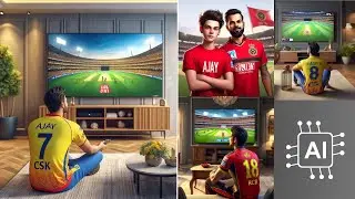 All IPL Team Photo Editing 2024 | IPL Photo Editing Tutorial | IPL Led Tv Photo Editing