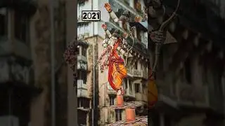 Kamatipura cha chintamani 2011 to 2024 | ganpati aagman 2025 | parel workshop 2025 #shorts #ganpati