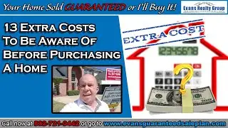 Home Buying Hidden Extra Costs | Gary Evans 832-721-0442