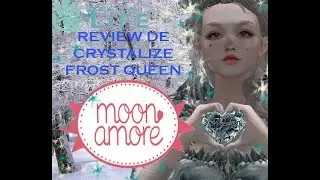 SECOND LIFE game play review del vestido ICE QUEEN moon amore store