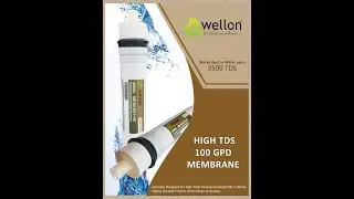 Wellon High TDS 100 GPD  Membrane