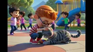 Learning Animal Sounds with a Cute Boy 🐶🐱 Fun Kids Cartoon #cartoon #dog
