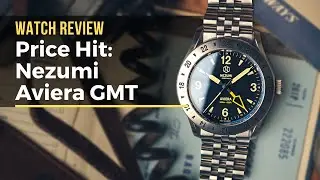 Nezumi Aviera Automatic GMT: надёжные часы для путешественников до 400 евро/долларов. Обзор часов.