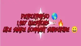 DetroitPaySo - 1,987 Questions (Official Music Video) 