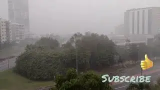 Monsoon, another rainy day in Northern Australia, Darwin City