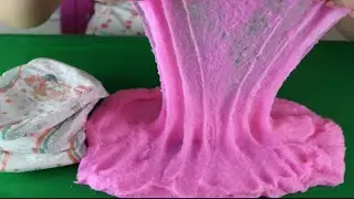 COMO FAZER SLIME DE FRALDA  CLOUD SLIME MUITO F&Aacute;CIL  SEM NEVE ARTIFICIAL com MARCELA MUNIZ
