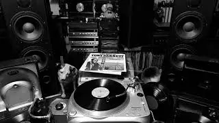 Once Upon A Time. Tony Bennett. The Best Of LP Record. Accusound DL-890 Hi-Fi Speakers.