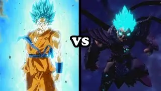 Skylanders Imaginators - Son Goku SSJ Blue VS Kaos SSJ Blue - TITANIC BATTLE