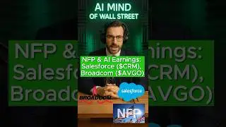 Jobs & AI under the spotlight &mdash; $CRM, $AVGO. NFP