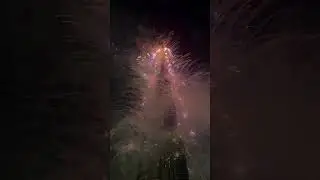 Dubai Burj Khalifa Fireworks 2025 🇦🇪😍 #happynewyear y