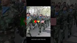 Pa&iacute;ses que Apoyan a Estados Unidos 🇺🇸❤️ Countries that Support the United States #usa #military