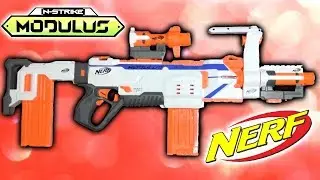 NERF N-Strike Modulus Regulator НЕРФ крутой бластер SanSanychTV
