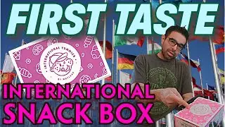 TASTES LIKE POTPOURRI!?!   International Yummies Snack Box by Matleas - Dino's First Taste