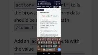 Freecodecamp solution[Responsive web design] step 38 #coding #freecodecamp #javascript #python