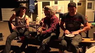 The New Roses - Every Wild Heart (unplugged camp fire jam @Z7 / Pratteln)