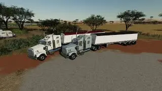 Farming Simulator19. Bourgault DLC. Western Australia . Стрим-кооп. №1