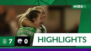 Highlights: Hibernian 7 Glasgow Women 0 | Scottish Women's Premier League