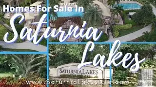Homes For Sale in Saturnia Lakes in North Naples Florida