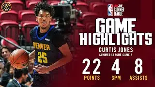 Curtis Jones Highlights vs. Lakers 📺 Game 5 | 2025 NBA 2K Summer League
