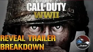 Call of Duty: WW2 Reveal Trailer breakdown! (ww2 BETA, Nazi Zombies, multiplayer...etc)