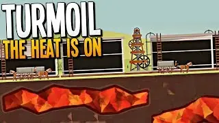HOT MAGMA CAUSES BURSTING OIL EXPLOSIONS - Turmoil The Heat is On Gameplay