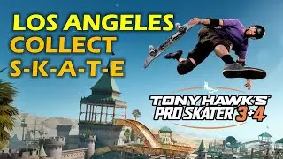 Los Angeles: Collect SKATE | Tony Hawk's Pro Skater 3+4 THPS3