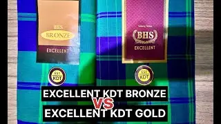 EXCELLENT KDT BRONZE versus EXCELLENT KDT GOLD