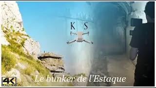 Marseille : Le bunker de l'Estaque, début d'urbex  (UHD Air2S et Osmo )