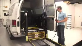 Ford E-350 Hightop Wheelchair Lift Van