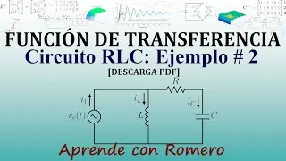 Función de Transferencia Circuito RLC (Ejemplo 2/2) [Descarga PDF]