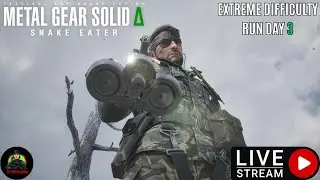 Metal Gear Solid Extreme Difficulty Run | Stealth or Bust DAY 3