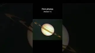 First photos of Saturn