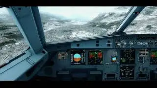 LANDING DIANTARA GUNUNG - AIRBUS a320 - INNBRUCK AIRPORT | PREPAR3D BATIK AIR LIVERY