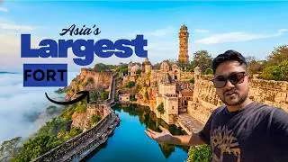 #02 I Found the Largest Fort in Asia! - Chittorgadh Fort | North India Adventures | Messy Miles