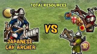 Japanese Heavy Cavalry Archer ⚔️ Civ Specific Arbalester | AoE II: DE