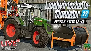 LS22 LIVE🔴: Gülleverschlauchung EXTREM, NEUE BGA & Mehr!🚜│PUMPS N` HOSES DLC│Farming Simulator 22