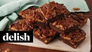Pecan Pie Brownies | Delish